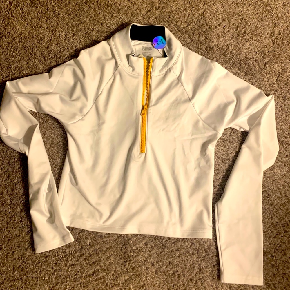 Gym or swim half zip